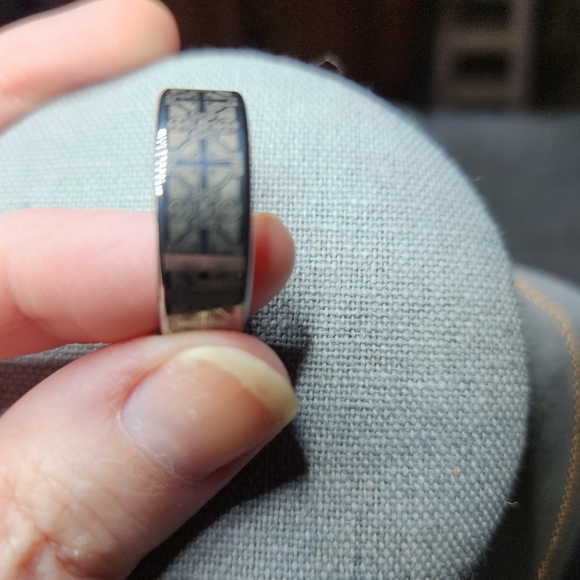 Calvin's titanium men's ring size 10 - Picture 3 of 4